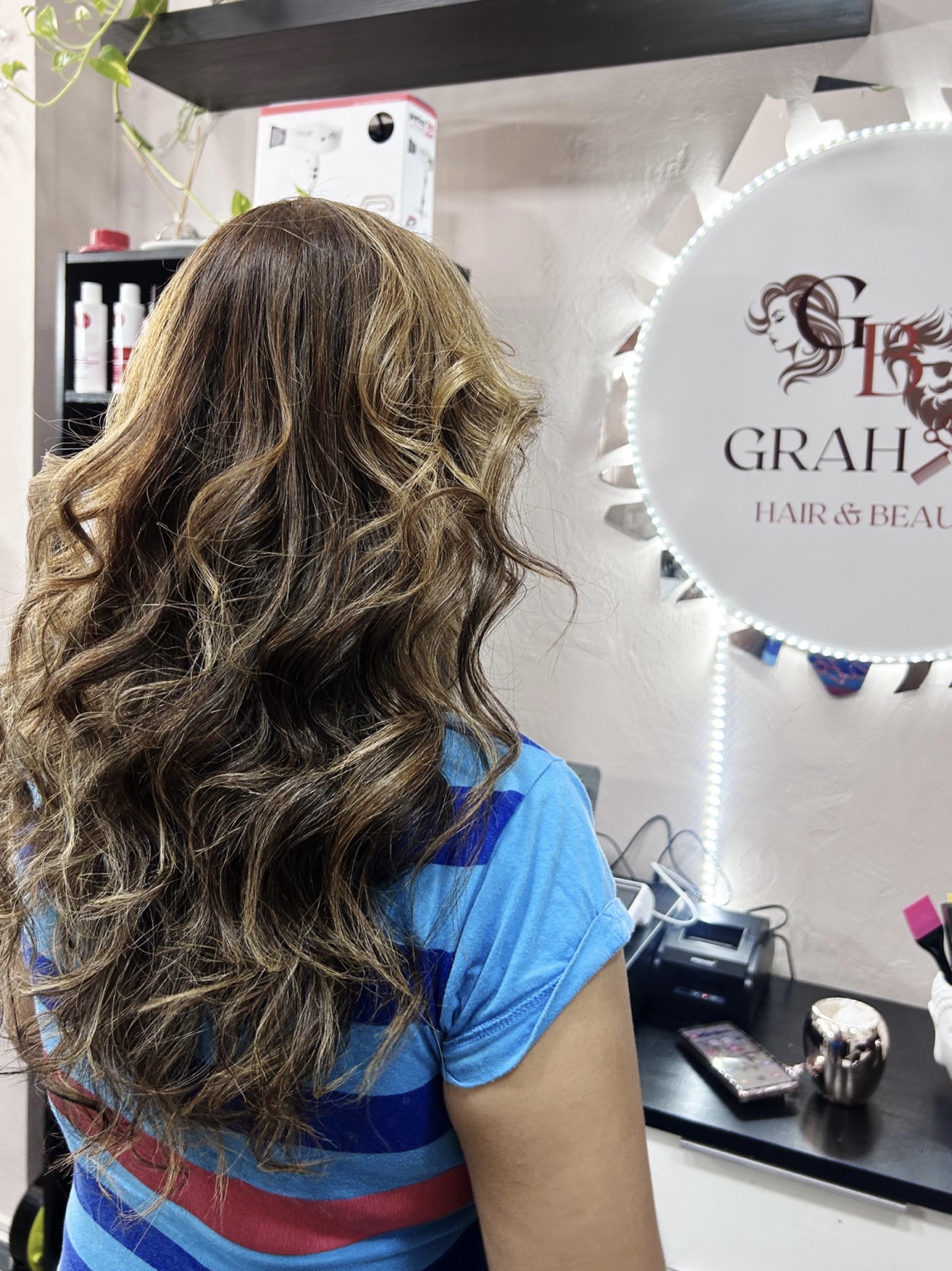 Mechas, color y ondas en Graham Hair & Beauty, peluquería en Playa del Inglés